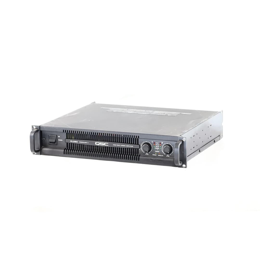 QSC PL380 power light 3 8000 watt power amp
