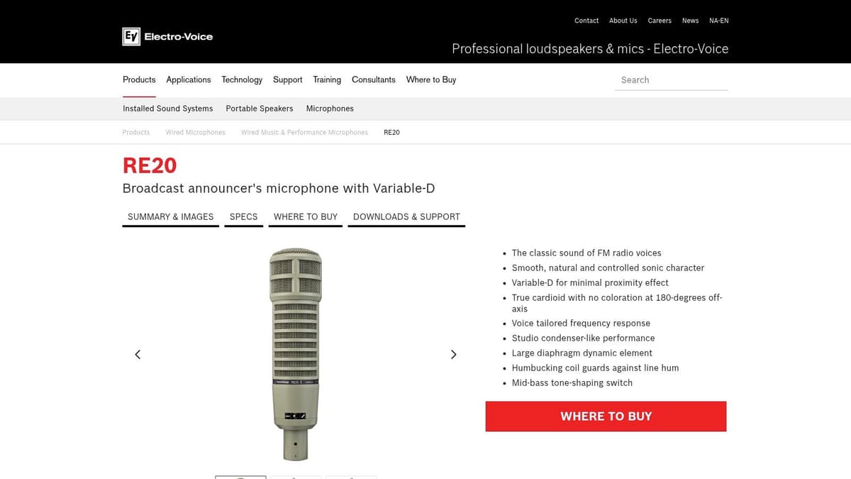 Electro-Voice RE20