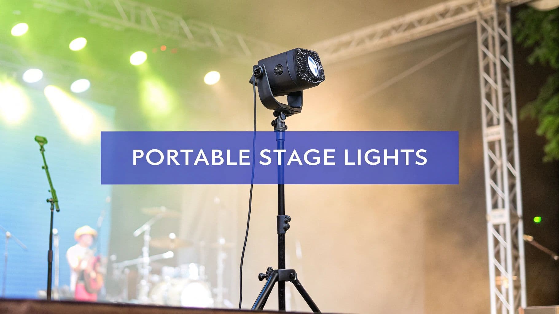 Top Portable Stage Lighting for 2025 | Light Up Your Gigs