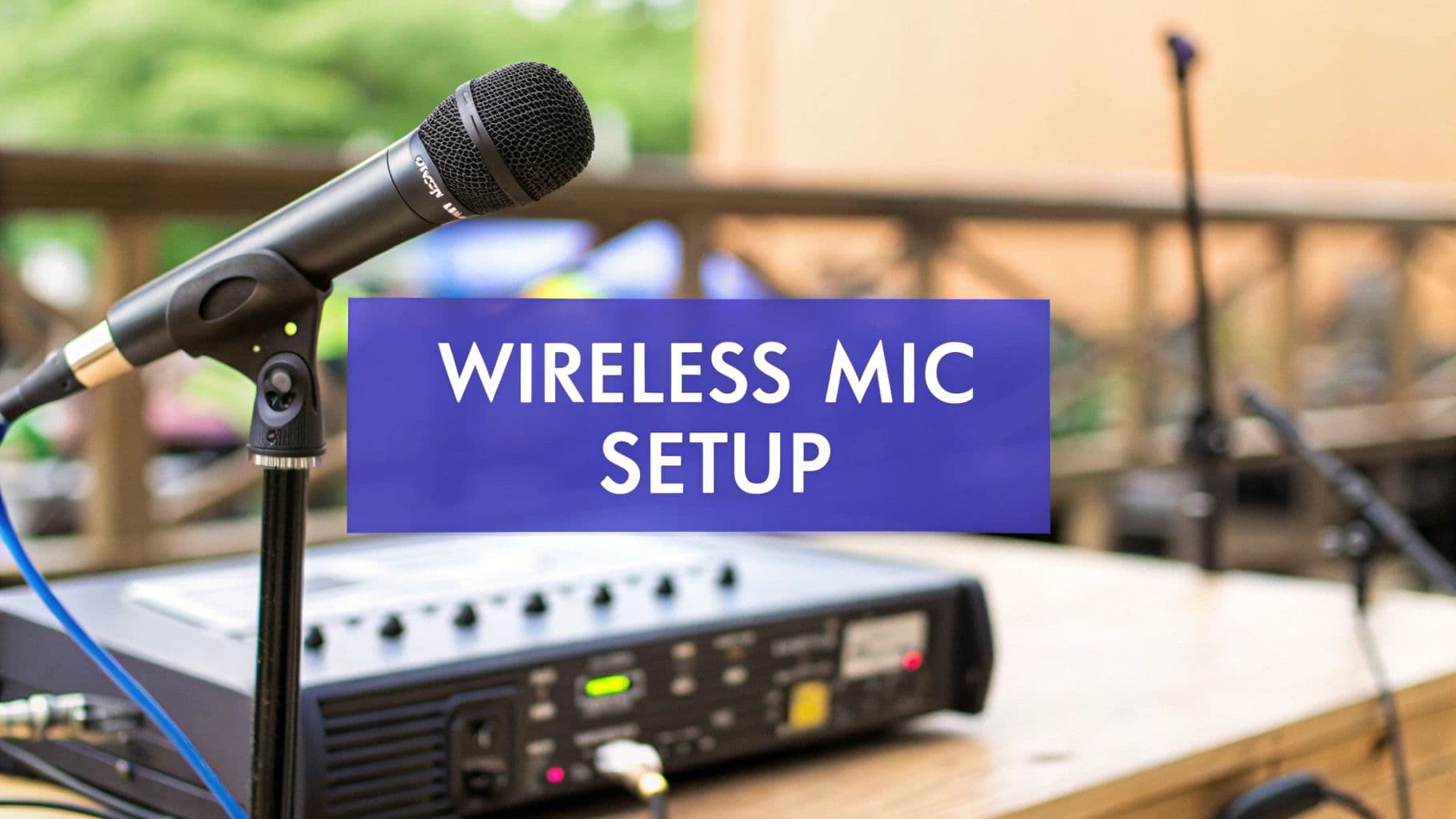 Wireless Mic Setup: Expert Tips for Flawless Live Sound