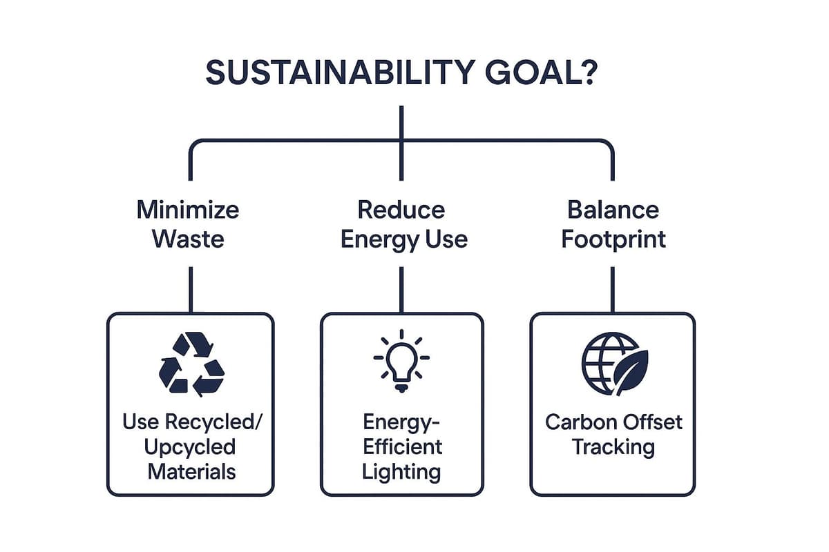 Infographic showing key data about Sustainable and Eco-Conscious Design